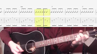 Hallelujah Easy Chords for Guitar and Play Along (Strumming)