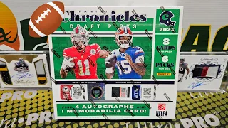 2023 Chronicles Draft Picks Football Hobby Box Opening. 5 Hits per Box!