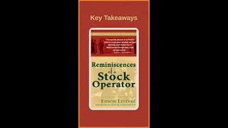Reminiscences of a Stock Operator by Edwin Lefevre #shorts