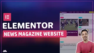 How to create News Magazine style website using Elementor Pro