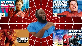 Pitch Meeting & Honest Trailers - Raimi Spider-Man Compilation (Reaction)