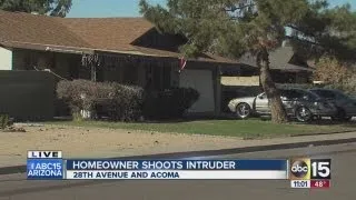 PD: Homeowner shoots suspect during attempted burglary