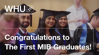 Celebrating the First Master in International Business (MIB) Graduates | WHU