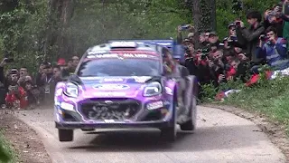 WRC Rally Croatia 2022 - Day 2 - Full Attack & Crazy Jumps [HD]