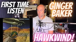 Drum Teacher Reacts: GINGER BAKER | Hawkwind - 'Motorway City'