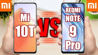 Xiaomi Mi 10T vs Xiaomi Redmi Note 9 Pro