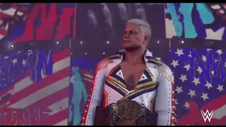 Wwe 2k23 Universemode Cody Rhodes drafted to Smackdown