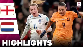 England vs Netherlands | What a Comeback | Highlights | UEFA Women's Nations League 01-12-2023