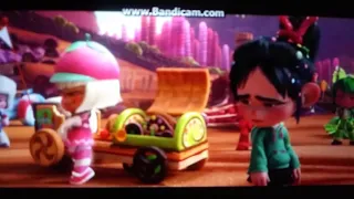 Wreck-It Ralph - Racers destroy Vanellope's Kart/Ralph roars like Shrek