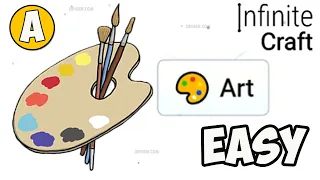 How to make ART in Infinite Craft (Best method) | How to make ART in Infinity Craft