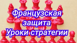 Французская защита. Уроки стратегии.Игра по черным полям.Нимцович-Сальве.1-0.Карлсбад-1911г.