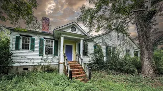 Mysterious ABANDONED Colorful Mansion with a SECRET Door | Family Disappeared