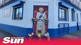 Rangers pub reveals mural tribute to the Queen