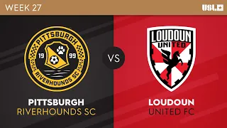 Pittsburgh Riverhounds SC v Loudoun United FC: September 9, 2023