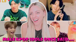 Male Idols Once Said ft. BTS, Stray Kids, The Boyz, P1harmony, Eric Nam, Got7, B.M & More...