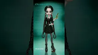 Wednesday x Monster High Skullector Doll