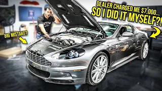 Aston Martin Wanted $7,000+ To Fix My DBS...So I Did It MYSELF (WAY Harder Than I Thought)