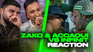 INFINIT DISST HASSUNA HART 😳 INFINIT vs ZAKO & ACCAOUI | ICON 5 FINALE | Ep. 3 | Reaction mit Kenan