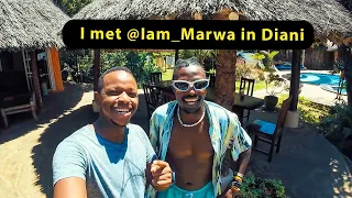 Discovering the cheapest Hotel in Diani with @iammarwa  -  Diani Backpackers Hostel