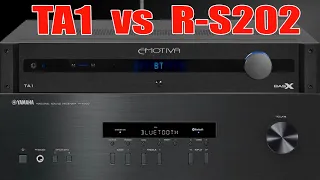 [Sound Battle] Emotiva BasX TA1 Integrated Amplifier vs R-S202 Stereo Receiver / KEF LS50 Meta