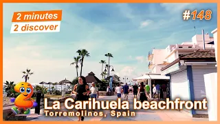 2 minutes 2 discover 148: La Carihuela beachfront, Torremolinos, Andalusia, Spain