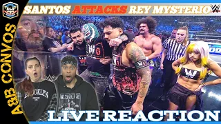 Santos Viciously BETRAYS Rey and The LWO | WWE SmackDown Highlights 11/10/23 | LIVE REACTION