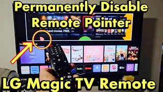 LG Magic Remote: Permanently Turn Off Remote POINTER