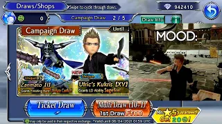 DFFOO GL Ignis LD Pulls! (I actually hate the cooking in battle meme style... 🔪)