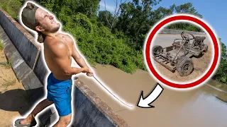 Recovering A Stolen Go Kart While Magnet Fishing (Epic Recovery)