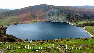 Wicklow Mountains and its lakes. Guinness Lake & Glendalough Upper Lake.