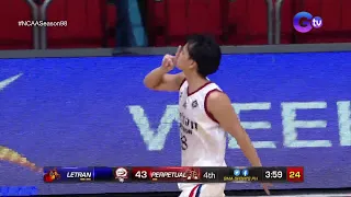 Back-to-back triples by Brent Paraiso! #NCAASeason98