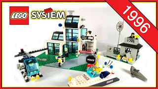 LEGO 6598 Metro PD Station (1996) Police Station Speed Build Review