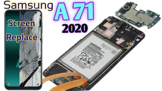 Samsung A71 Touch Screen Replacement , samsung A71 Screen price , disassambly , By Level technics