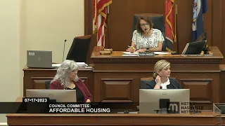 07/17/23 Council Committees: Affordable Housing