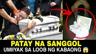 NILAGAY NILA ANG SANGGOL SA KABAONG, NAGULAT SILA NG BUKSAN ITO