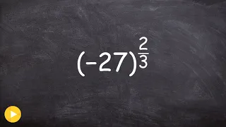 Learning how to simplifying a number raised to a rational power