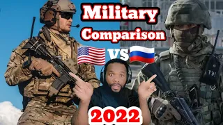 USA vs Russia military power comparison 2022 Reaction