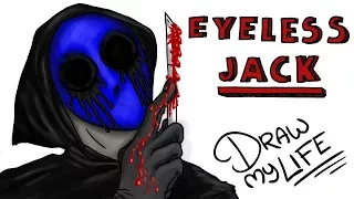 THE ORIGIN OF EYELESS JACK | Draw My Life (this # MiercolesDeterror plays creepypasta)