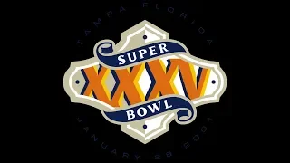 SUPER BOWL 35 RAVENS GIANTS