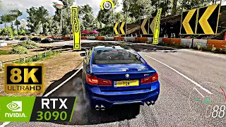 Forza Horizon 4  - 8K 3090 | MAX Settings & ULTRA Realism | BMW M5 Gameplay