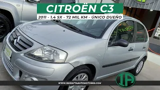 CITROËN C3 1.4 SX - 2011 - 72.000KM - ÚNICO DUEÑO -