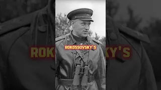 Konstantin Rokossovsky: The Strategic Genius and Unyielding Leader #facts #ww2 #general #shorts