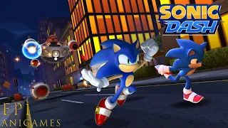 Sonic Dash - Endless Running Gameplay Android,ios | Sonnic Characters Unlocked Ep1 | ANIGAMES