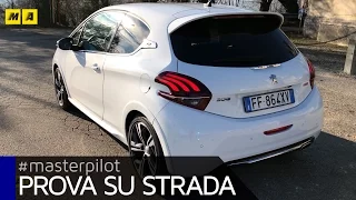 Peugeot 208 GTI restyling (208 CV) | Test drive + POV [ENGLISH SUB]