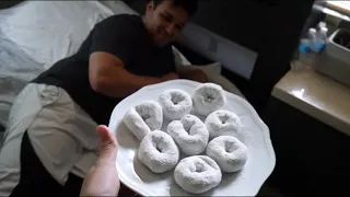 Baby Powder DOUGHNUTS PRANK ON BOYFRIEND! *EXTREME*