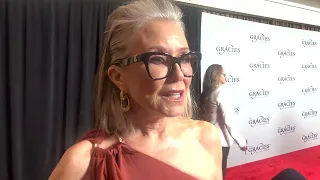 Mary McDonnell ('The Fall of the House of Usher') on 2024 Gracie Awards red carpet