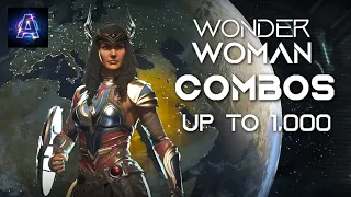 Wonder Woman Best Combos | Injustice 2