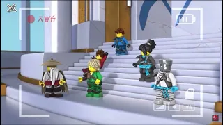 Ninjago S13 Outtakes: Kai Falls Down the Stairs And Cole's Problems