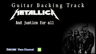 Metallica - And justice for all (Guitar Backing Track) w/Vocals