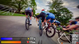 Racing the Pros on a 1km Course - (Intelligentsia Criterium Stage 7 Northbrook)